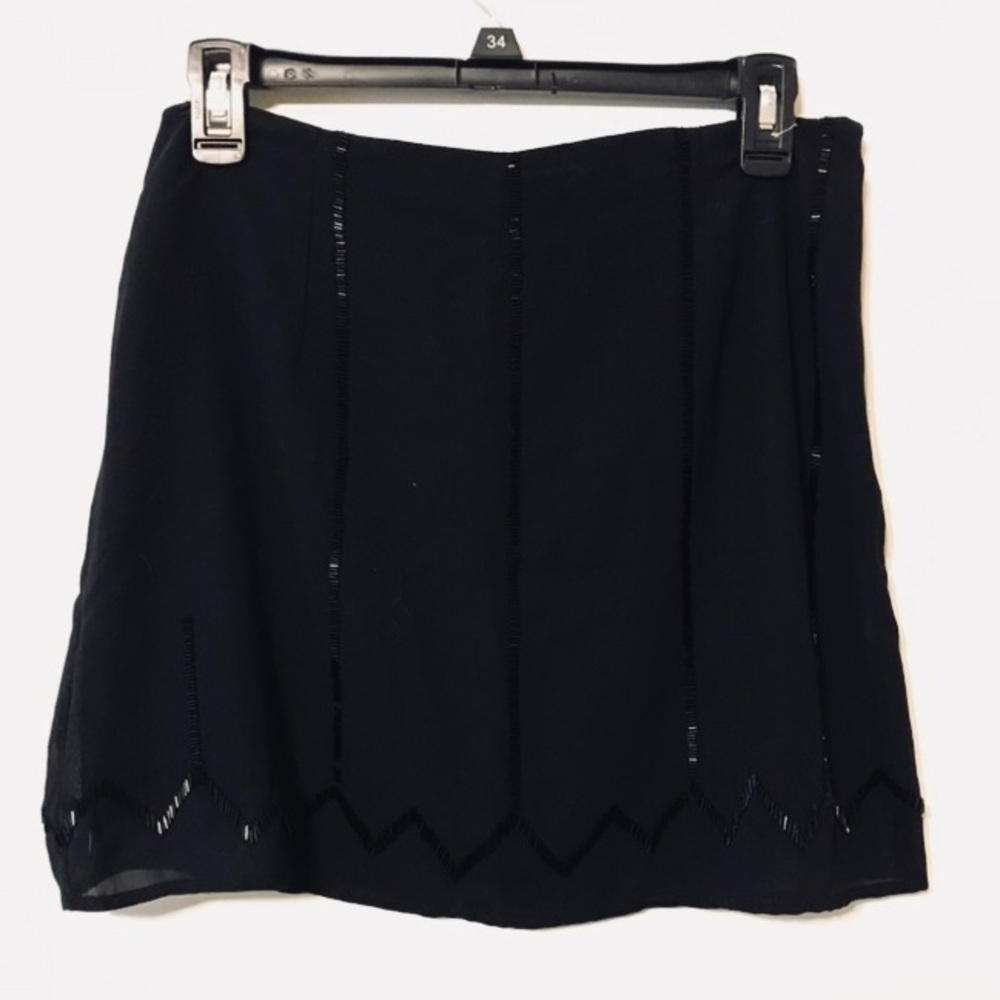 Beaded Mini Skirt